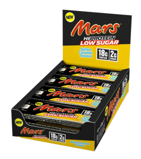 [barrette, mars] Mars 12x57g  caramello salato low sugar