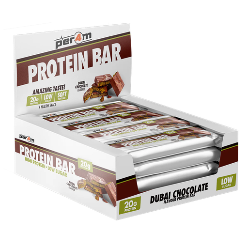 [perform, barrette] Perform Barrette proteiche cioccolato dubai 12x62g