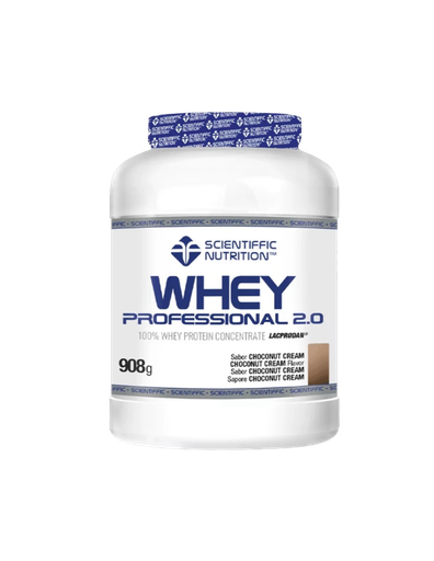 [scientiffic , whey , proteine] Whey professional crema al cioccolato 908g 