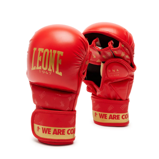 [leone , guanti ,] Guanti mma DNA sparring blu Tg L 