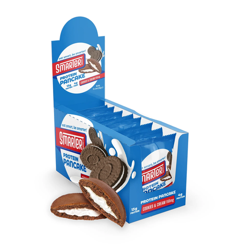 [barrette, pancake, integrazione, smarter] Dorayaki Protein pancake cookies and cream 12x55g