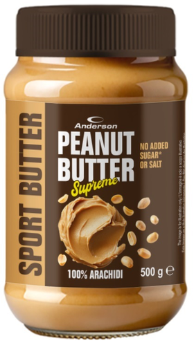 [burro d'arachidi, anderson, arachidi] Peanut Butter Supreme 500g