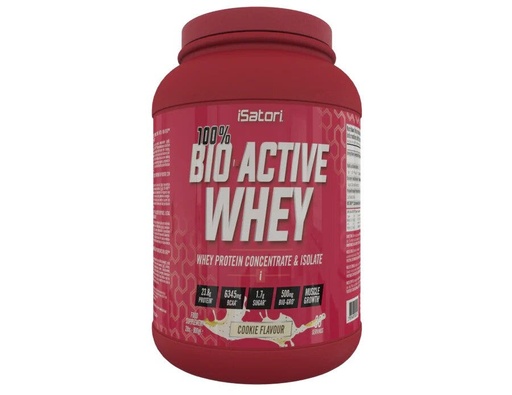 [isatori, whey protein , proteine] Whey Bio Active 900g  Crema di Biscotto
