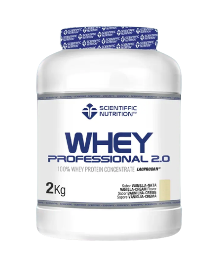[scientiffic, whey , proteine] Whey professional 2000g-vaniglia