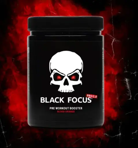 [black focus, pre workout] Black Focus 400g arancio
