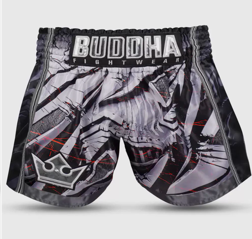[buddha, pantaloncini] Pantaloni da allenamento e da competizione Muay Thai tg L