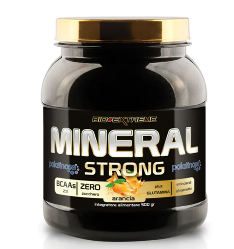 [sali minerali, bioextreme] Mineral strong 500g gusto arancia