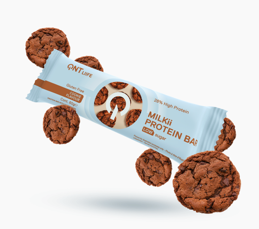 [barrette, qnt] Milkii protein bar cookie 12x60g 