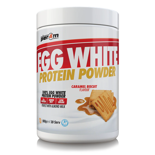 [perform, egg, proteine] Proteine dell'uovo gusto caramello biscotto 900g  