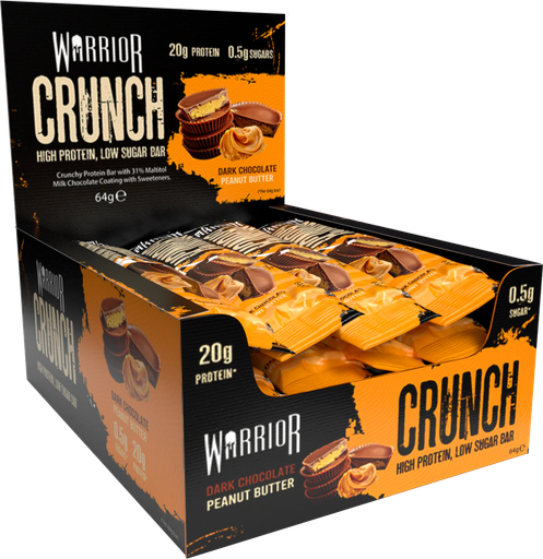 [barrette, warrior,] Warrior dark chocolate peanut butter  12x64g   