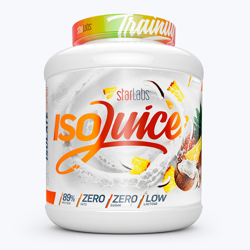 [iso juice, proteine, starlabs] proteine isolate Isojuice 1360g banana mama