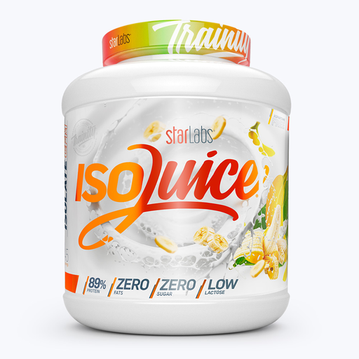 [iso juice, proteine, starlabs] proteine isolate Isojuice 1360g banana mama
