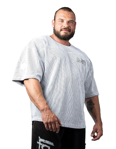 [legal power, maglia, rag top] Rag top bostomix tg L bianco 