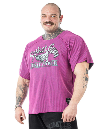 [legal power, maglia, rag top] Rag top spikes tg M Magenta 