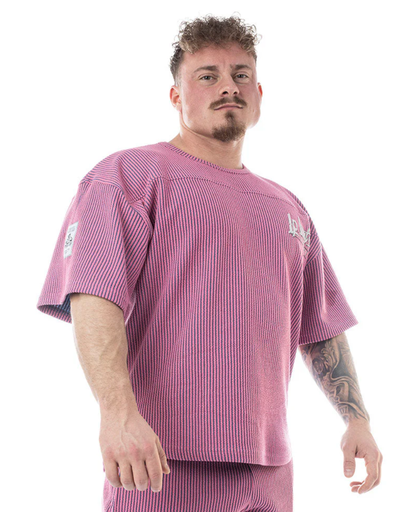 [legal power, maglia, rag top] Rag top boston Boston Dual Rib tg S Rosa