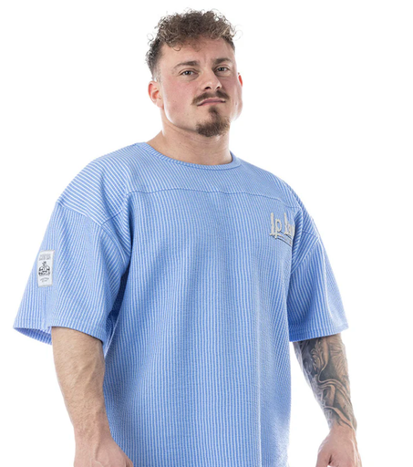 [rag top, maglia, legal power] Rag top boston Boston Dual Rib tg S Azzurro