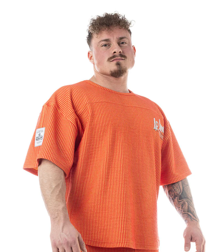 [maglia, rag top, legal power] Rag top boston Boston Dual Rib tg L Arancione 