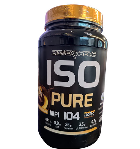 [proteine, isolate, bioextreme] Iso pure 900g Cioccolato & Banana