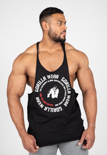 Canotta stringer nera tg S