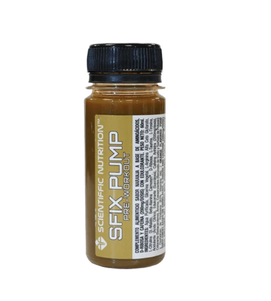 Pre-workout sfix pump 12x60ml arancio