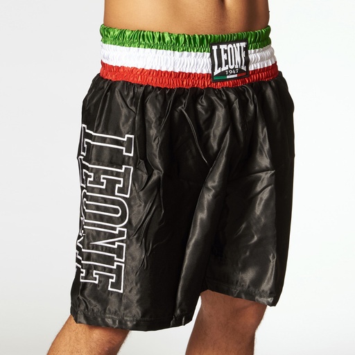 [leone] Pantaloncino boxe Italy nero tg L