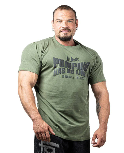[legal, t-shirt] T-shirt legends tg M verde   