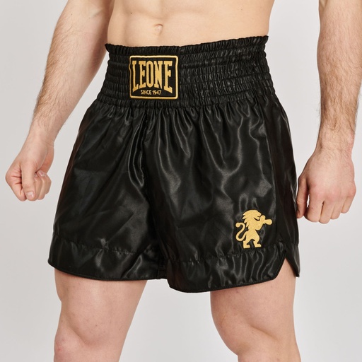 [leone, short] Panta kick basic tg S nero  