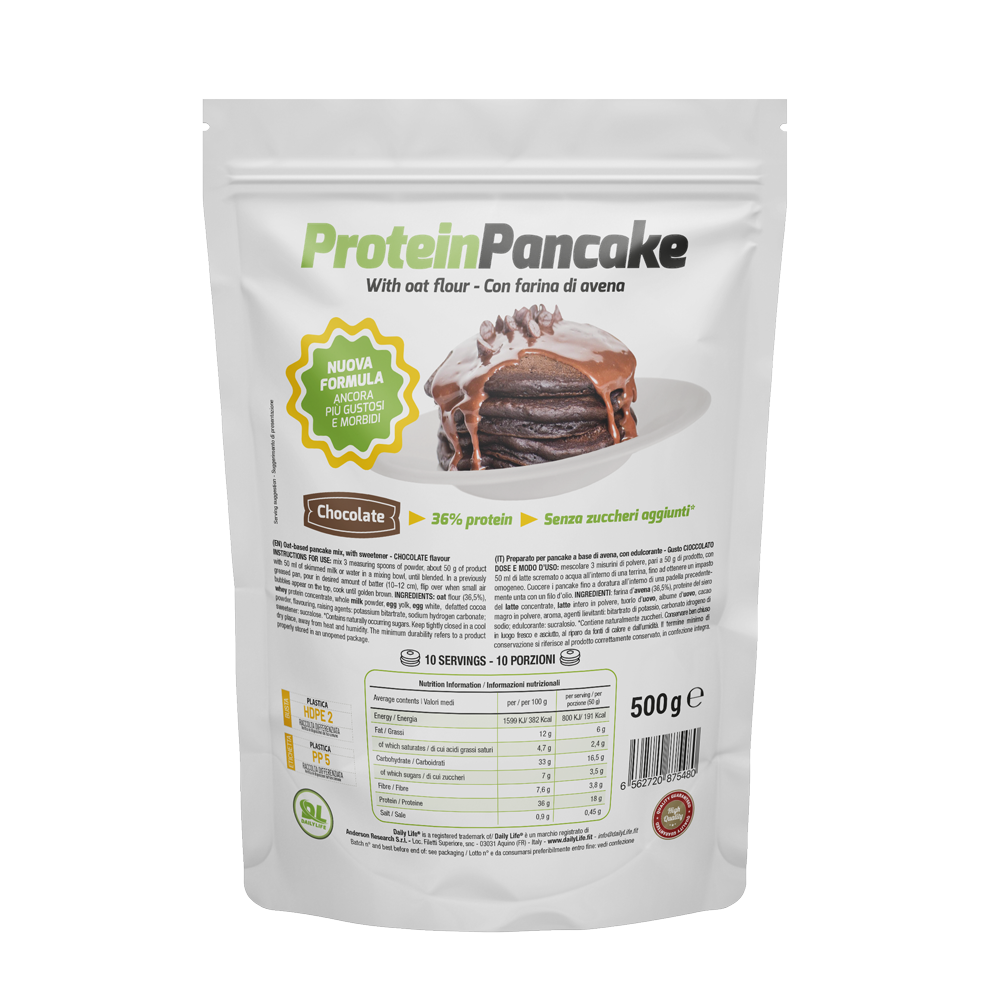protein pancake 500g vaniglia