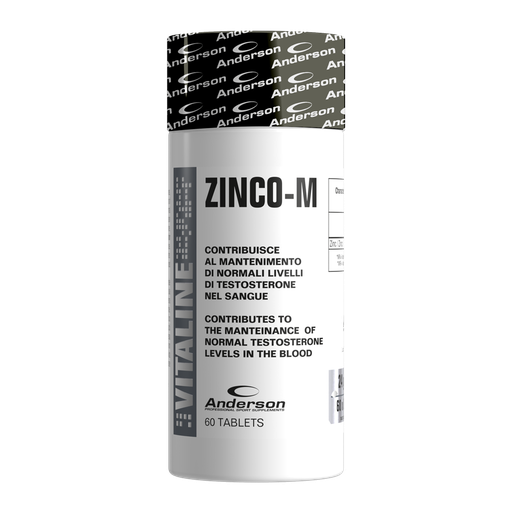 [anderson, zinco, vitamine] Zinco-m 60 cpr