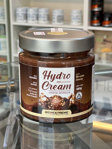 [bioextreme, creme proteica] Hydro cream 380g nocciola cruncky