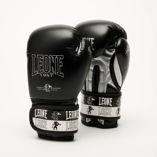 [leone, guanto] Guanto iconic nero 6oz (bimbo)