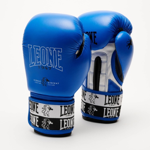 [leone, guanto boxe] Guanto iconic blu 12oz  