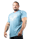 T-shirt BOSSE tg s azzurro
