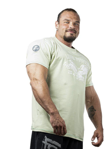 [legal power, t-shirt] T-shirt BOSSE tg s verde chiaro
