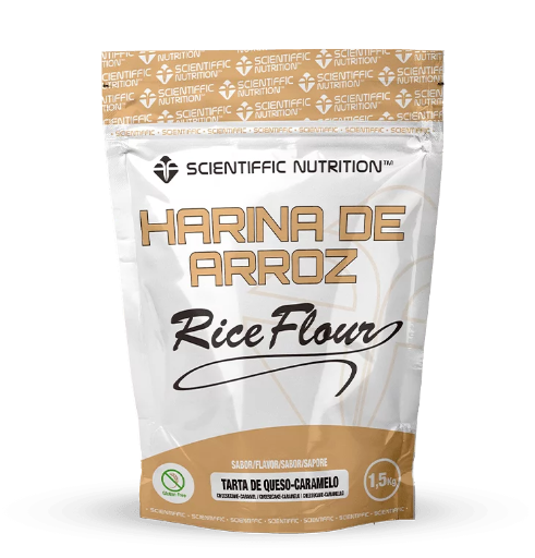 [scientiffic, farina di riso] Farina di riso 1500g cheesecake caramello
