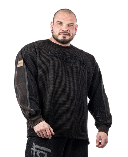 [legal, felpa] Felpa waffel nero tg S