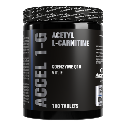 [anderson, acetil,carnitina] Accel acetyl l-carnitine 100cpr