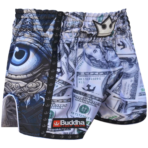 [buddha, short muay thai] Short muay thai dollar tg L