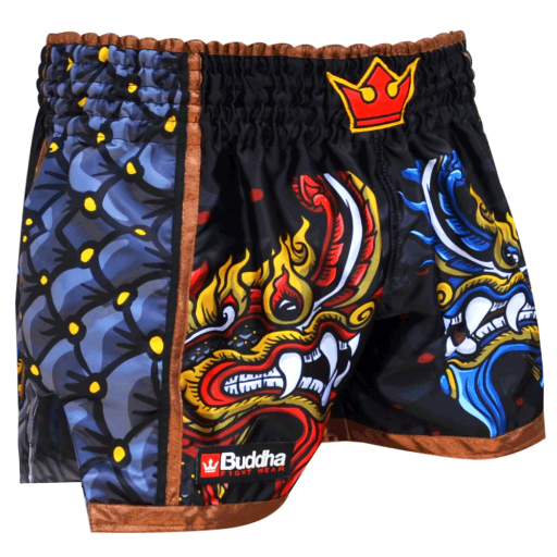 [buddha, short muay thai] Short muay thai snake tg M