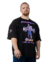 T-shirt piquè tg L nera  