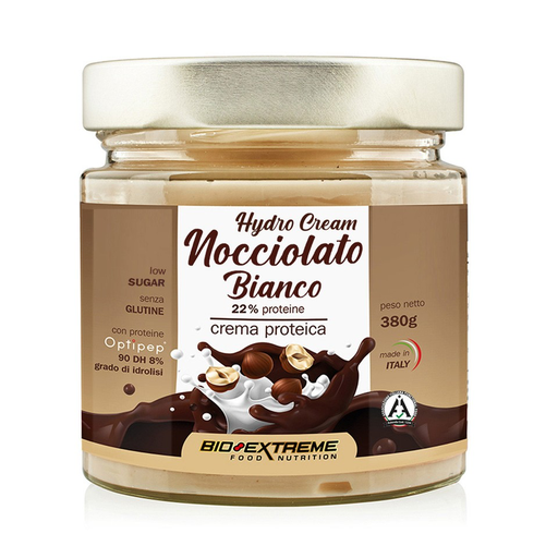 [bioextreme, creme] Hydro cream 380g nocciolato bianco