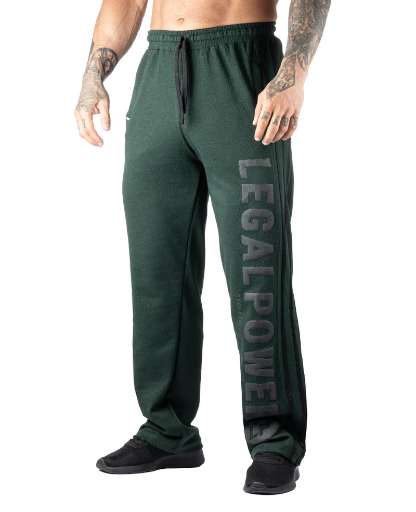 [legal power, body pants] body pants Jogger tg M verde 